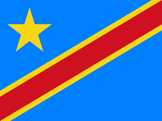 Democratic Republic of the Congo (Zaire) Flag