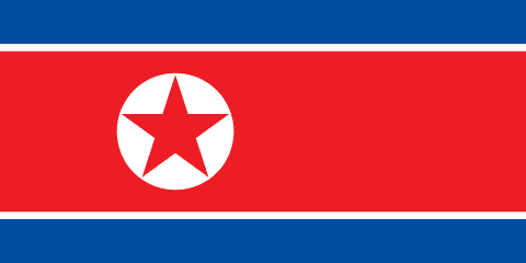 Korea, Democratic People s Republic of Flag