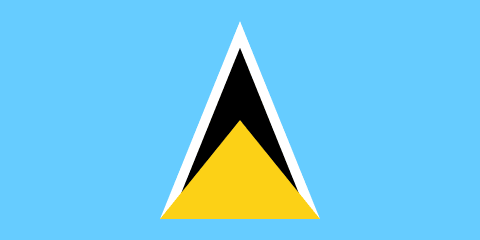 Saint Lucia Flag