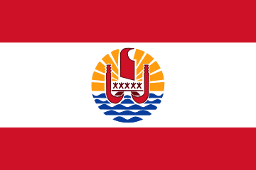 French Polynesia Flag