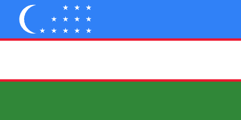 Uzbekistan Flag